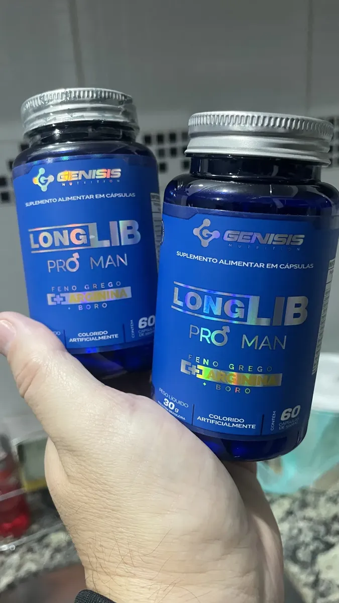 LongLib Pro Man recebido pelo cliente